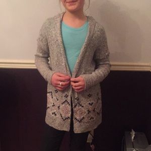 Grey Knit Cardigan (girls)